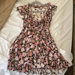 Motel Rocks Wrap around dress